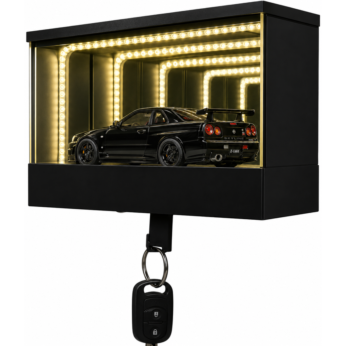 Garaje Infinito Portallaves con Luz LED